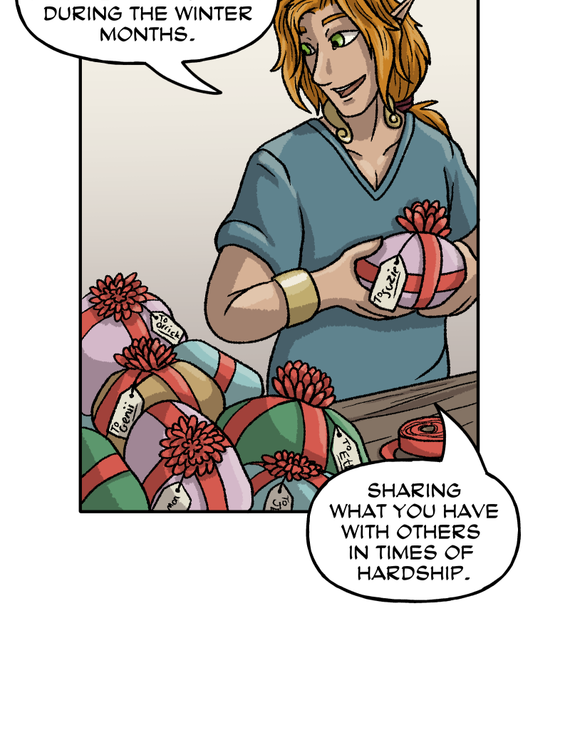 Mythic Mayhem - Episode 31, Page 4: The Tale Of The Yule Cat