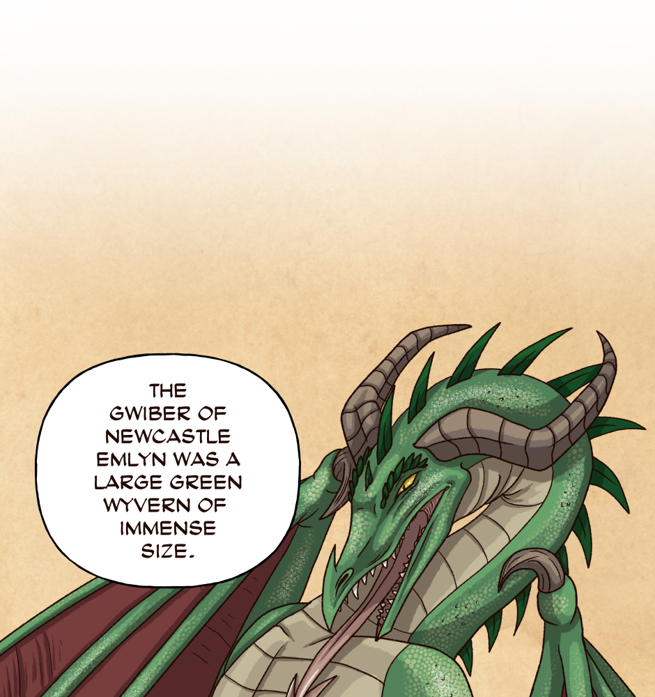 Mythic Mayhem - Episode 50, Page 9: The Tale Of The Gwiber Of Newcastle Emlyn