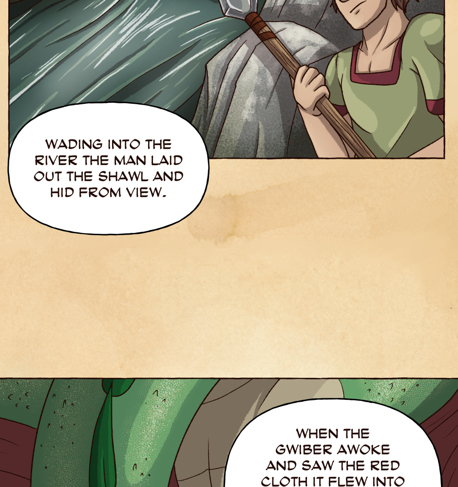 Mythic Mayhem - Episode 50, Page 19: The Tale Of The Gwiber Of Newcastle Emlyn