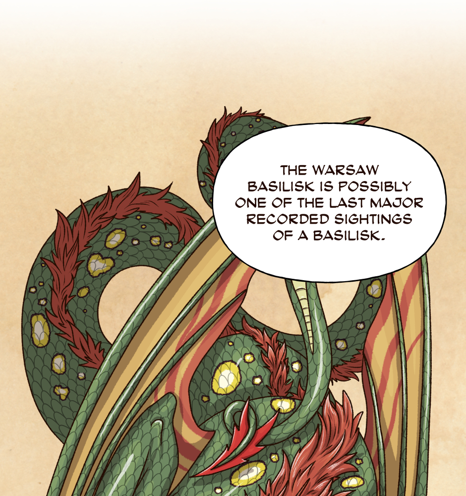 Mythic Mayhem - Episode 59, Page 7: Tale Of The Warsaw Basilisk