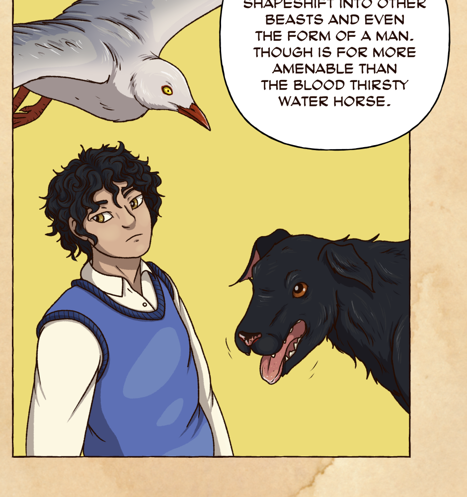 Mythic Mayhem - Episode 61, Page 10: The Tale of Tarbh-Uisge
