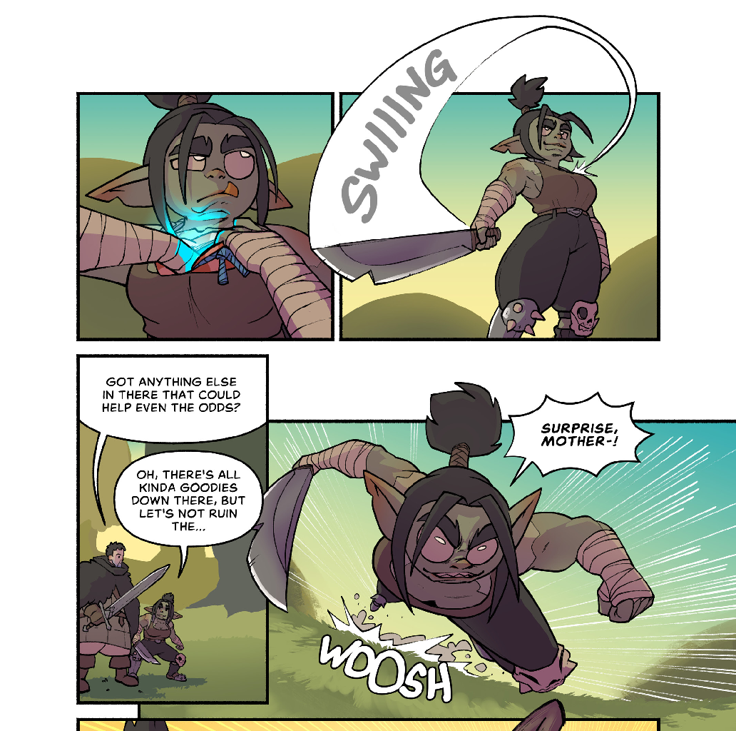 Bounties - Episode 1, Page 14: Chapter 1: Tumblethorn Tussle