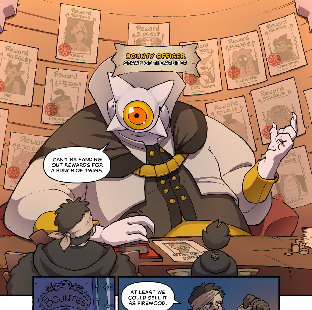 Bounties - Episode 1, Page 23: Chapter 1: Tumblethorn Tussle