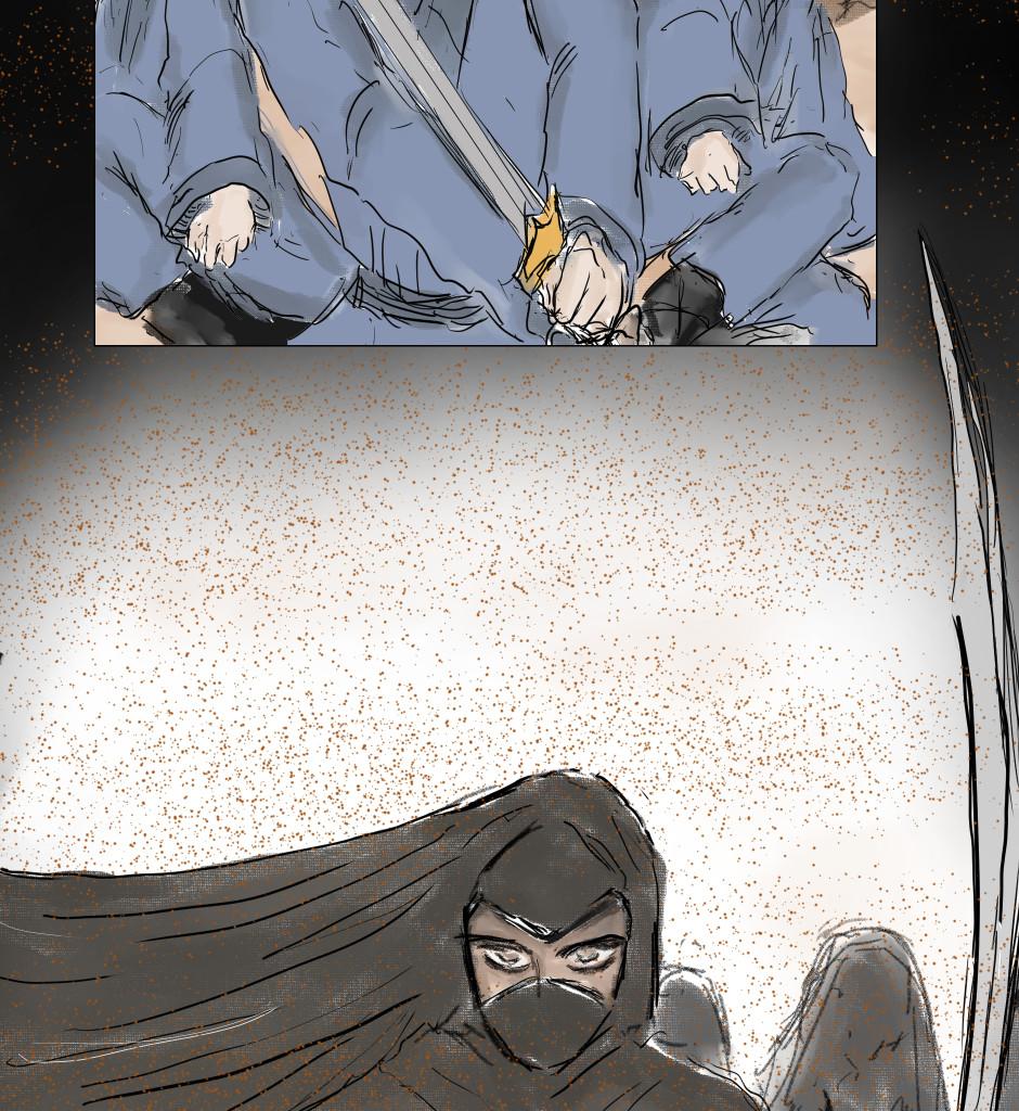 Grand Epic Elemental - Episode 1, Page 1: The Man in the Veil - Part 1