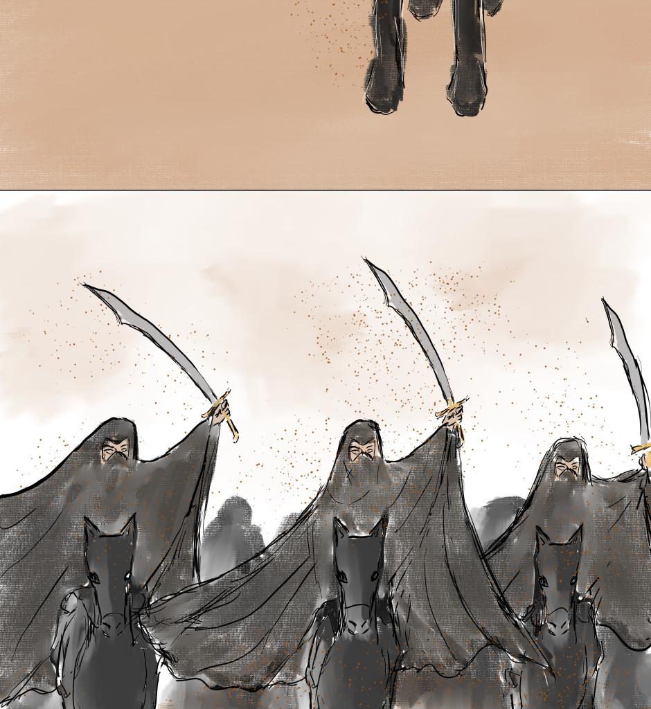 Grand Epic Elemental - Episode 1, Page 2: The Man in the Veil - Part 1