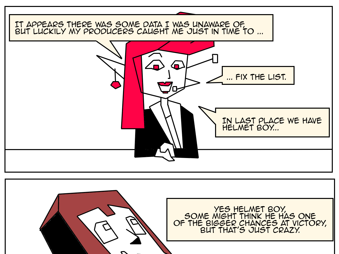 Discommunity - Episode 2, Page 4: Radio Ranking with Ruby Rocket