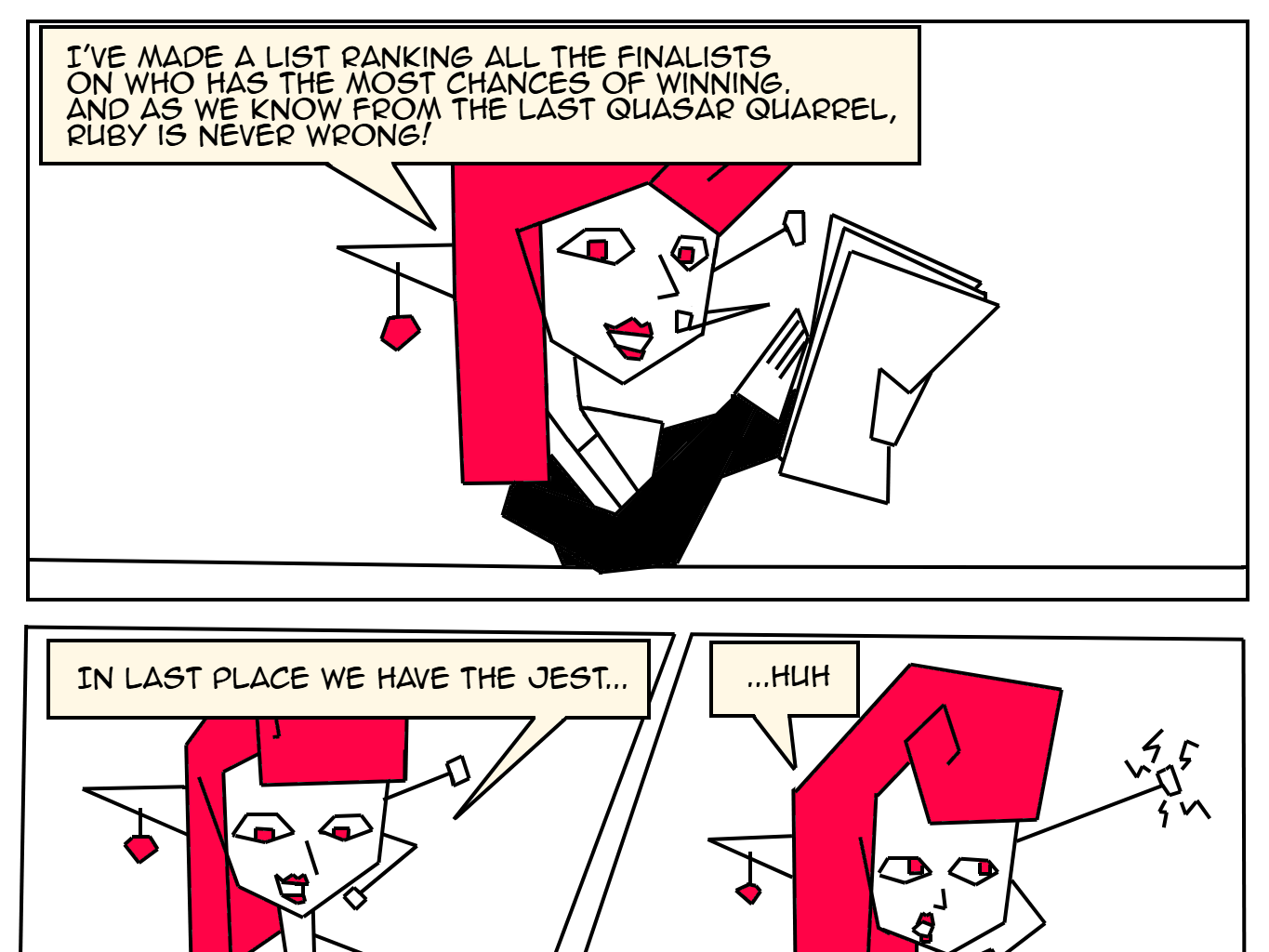 Discommunity - Episode 2, Page 3: Radio Ranking with Ruby Rocket