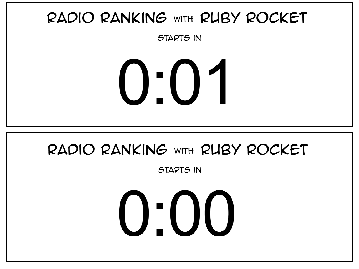 Discommunity - Episode 2, Page 1: Radio Ranking with Ruby Rocket