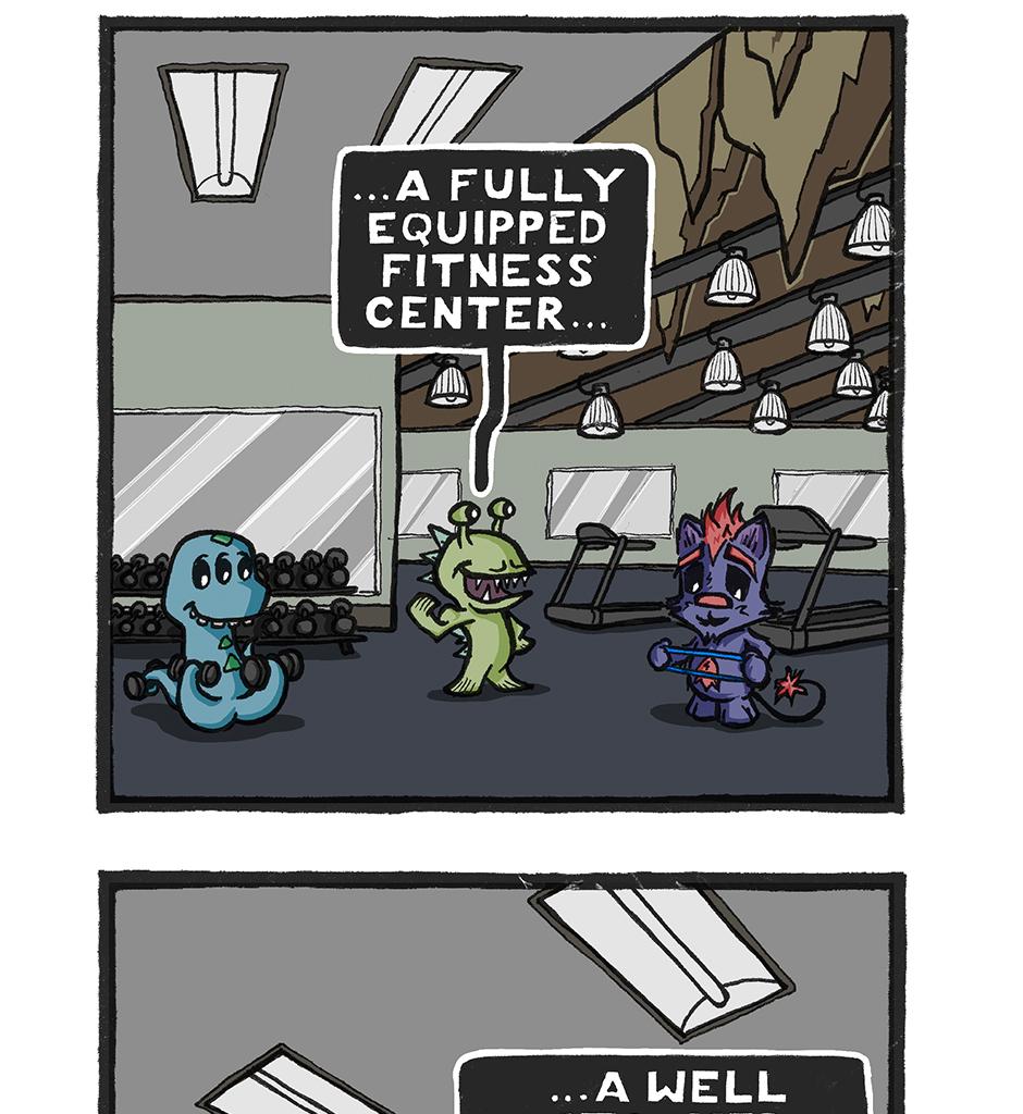 Kitty & Alien - Episode 6, Page 1: Cave Office