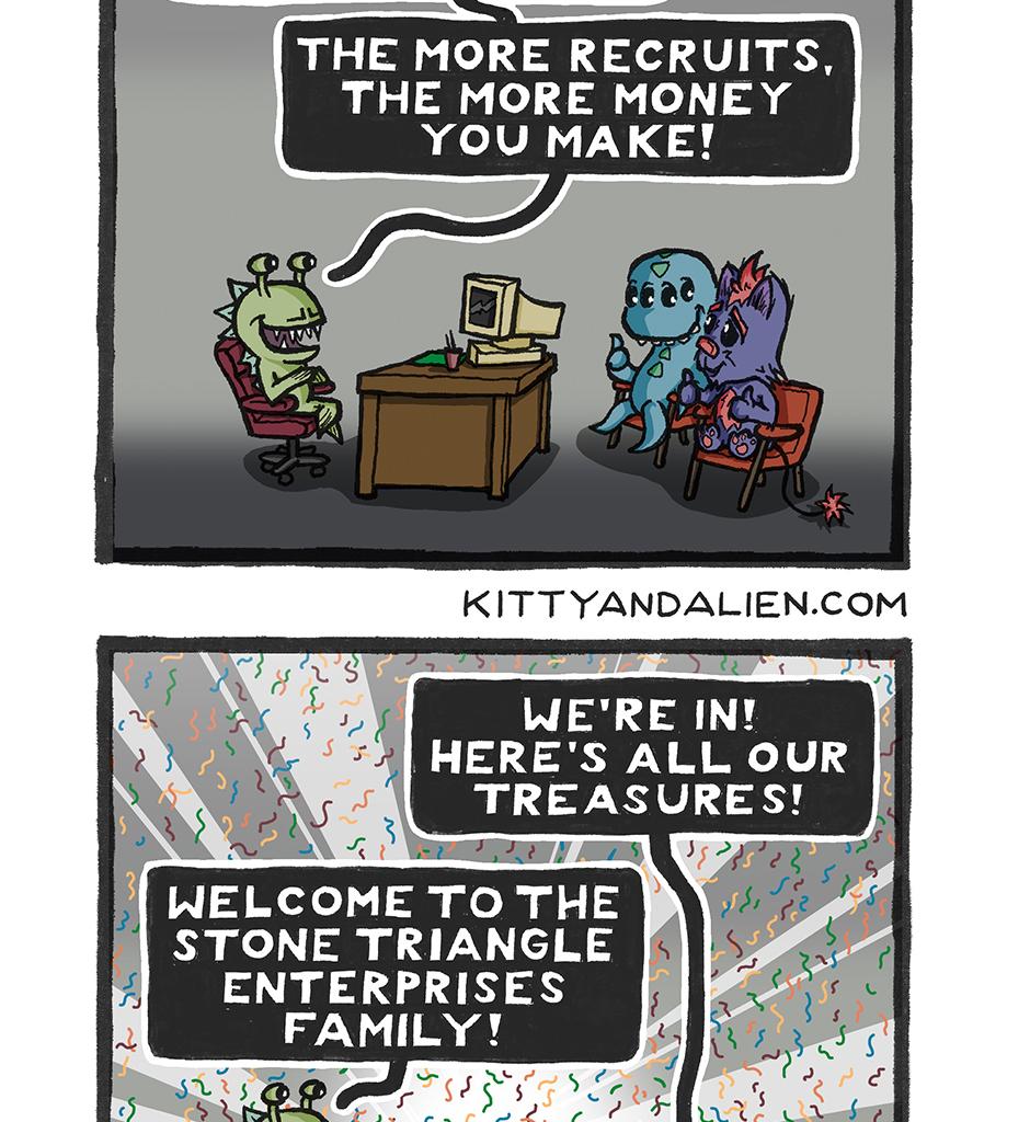 Kitty & Alien - Episode 7, Page 1: Time to Invest