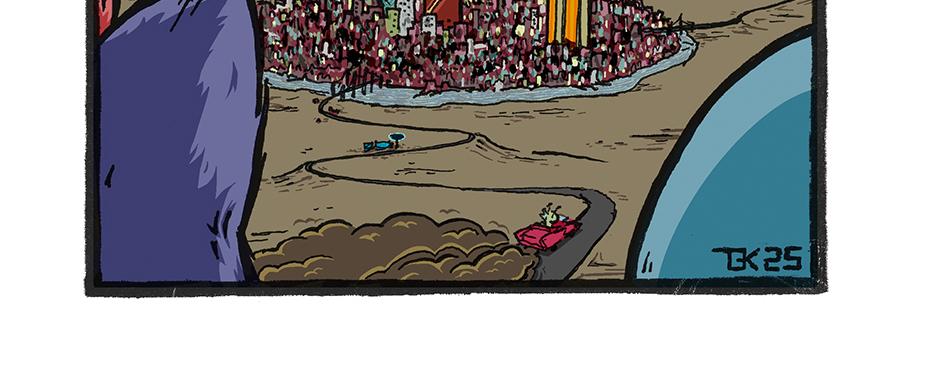 Kitty & Alien - Episode 9, Page 1: Towards Civilization