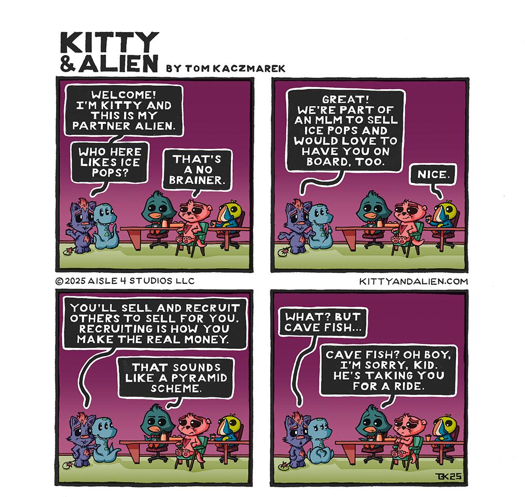 Kitty & Alien - Episode 16, Page 1: Presentation