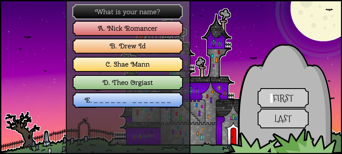 Monsterheart Manor - Episode 2, Page 6: Character Creation