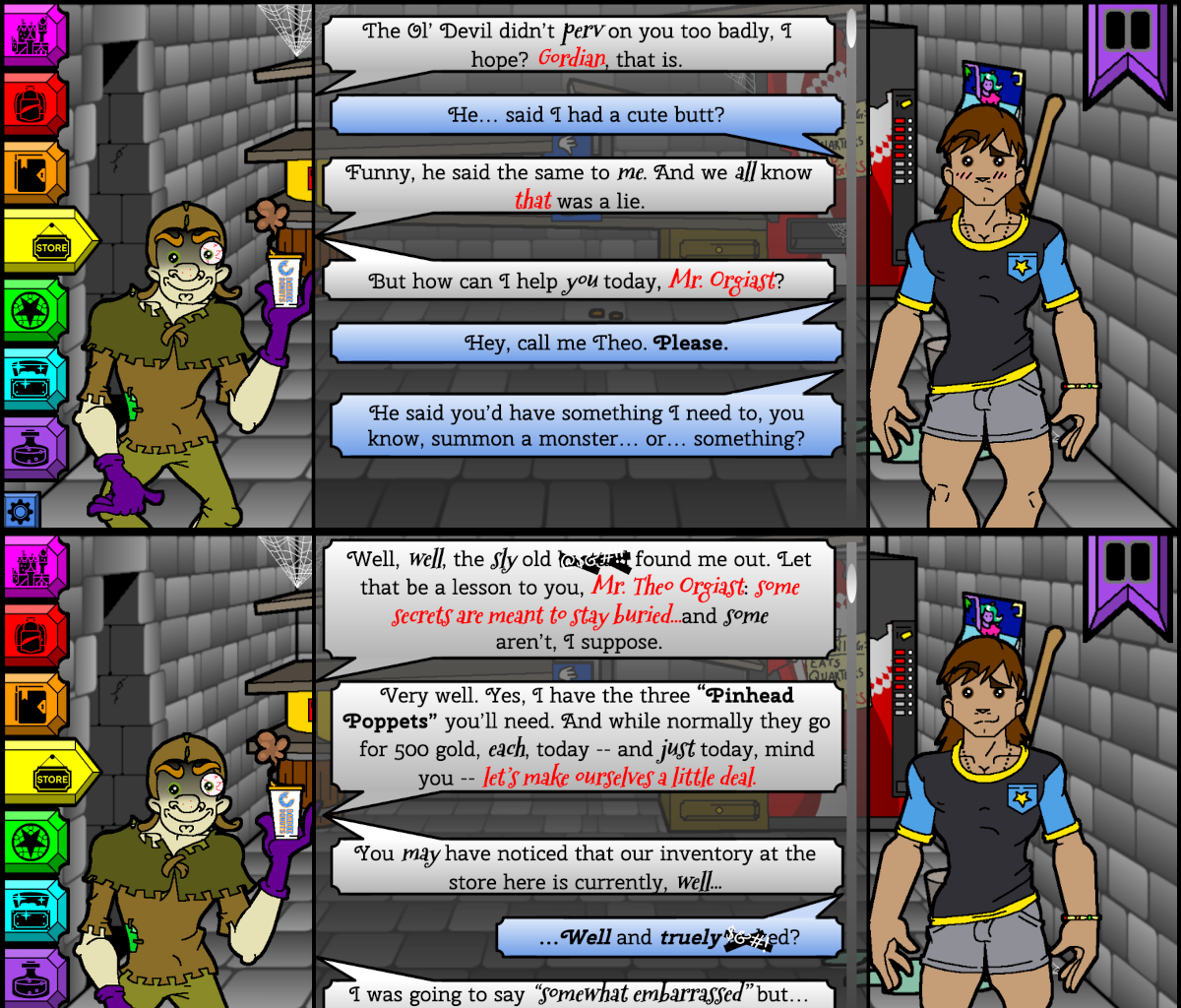 Monsterheart Manor - Episode 5, Page 2: Meet the NPCs