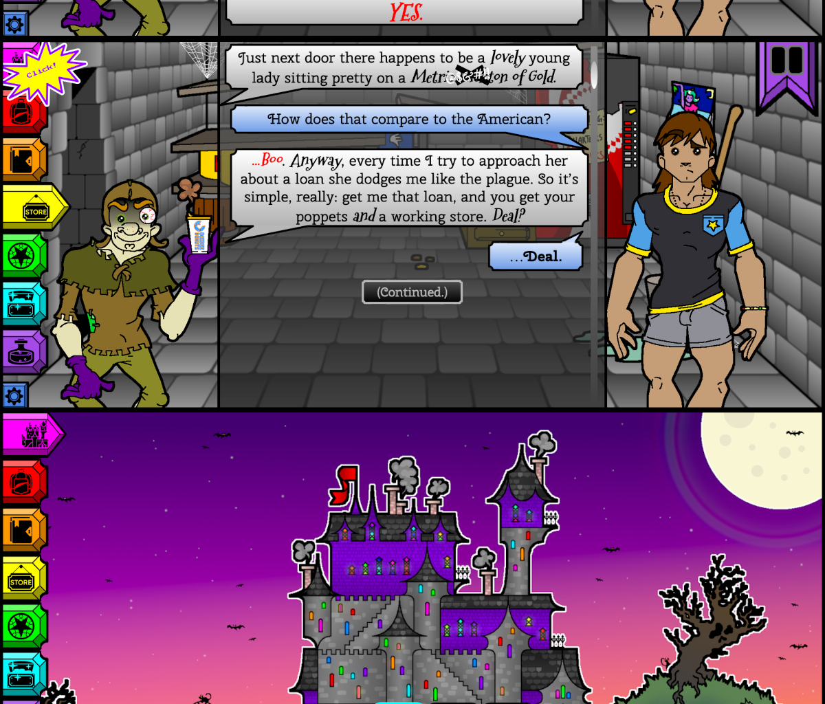 Monsterheart Manor - Episode 5, Page 2: Meet the NPCs