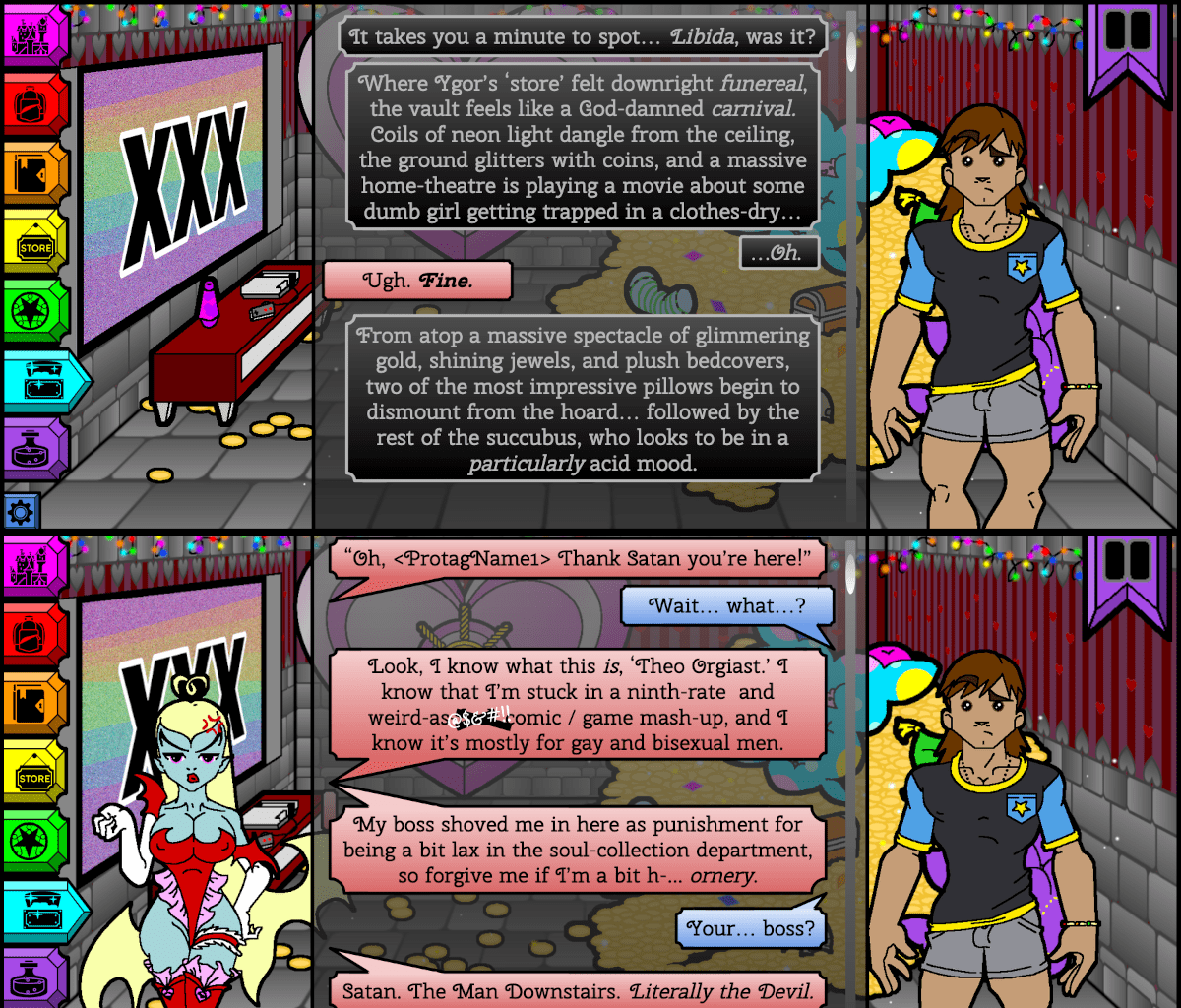Monsterheart Manor - Episode 5, Page 3: Meet the NPCs