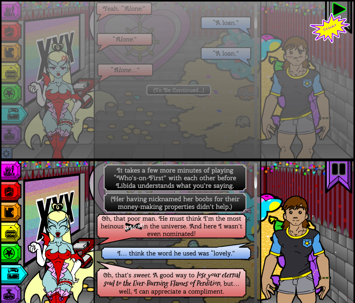Monsterheart Manor - Episode 6, Page 1: Rewards! Monsters! Kinda-Sorta-Technically not late!