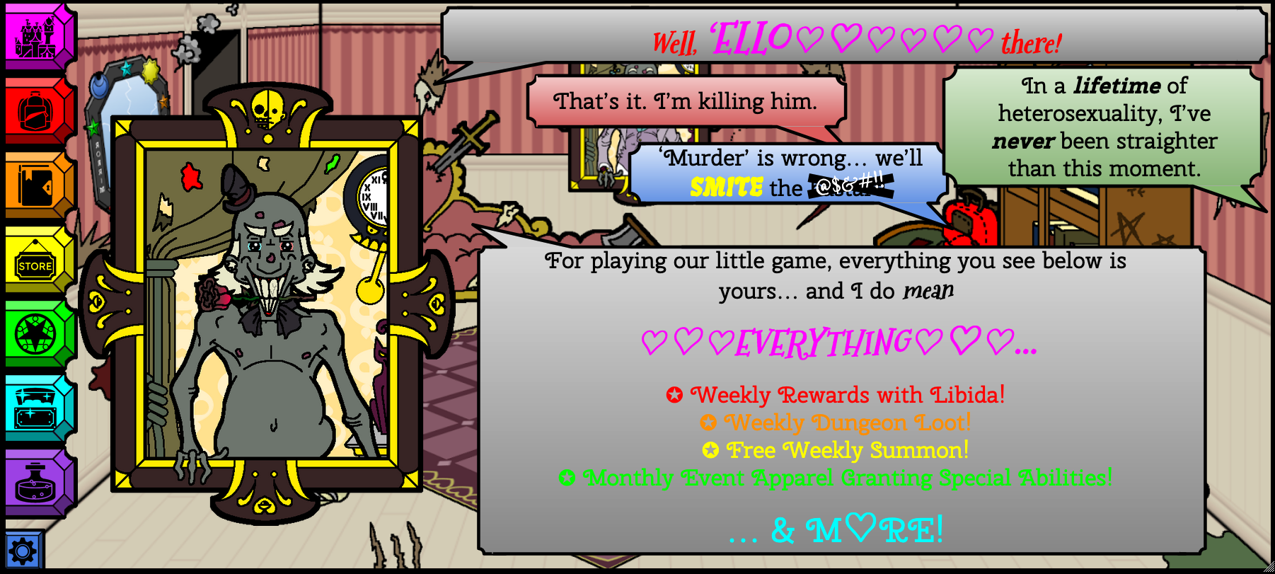 Monsterheart Manor - Episode 9, Page 5: Tutorial Tuesday #1: The Basics