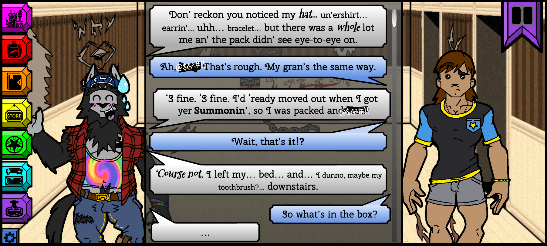 Monsterheart Manor - Episode 10, Page 5: Coming AWOO-t!