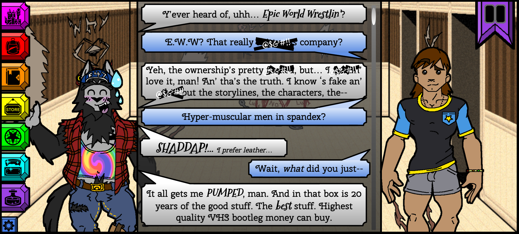 Monsterheart Manor - Episode 10, Page 6: Coming AWOO-t!