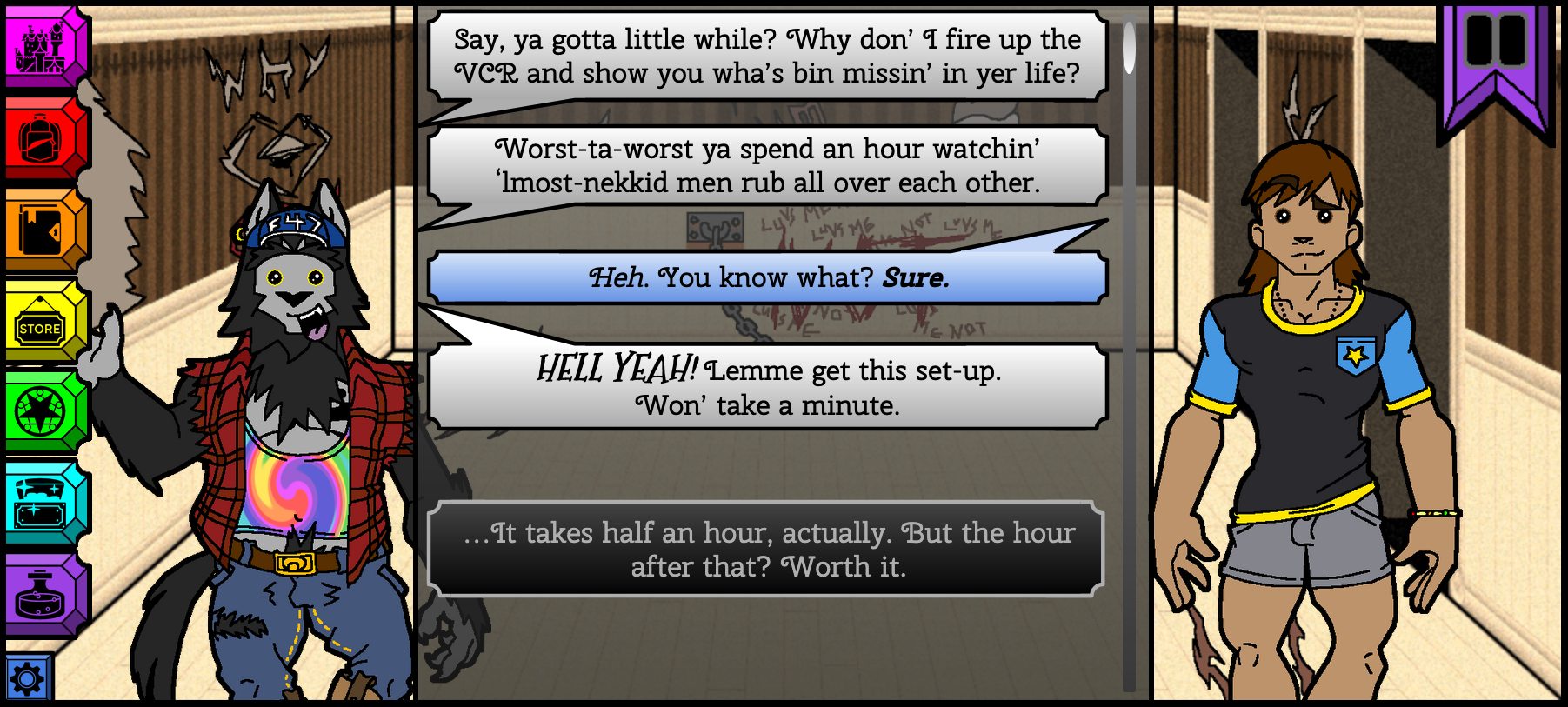 Monsterheart Manor - Episode 10, Page 7: Coming AWOO-t!