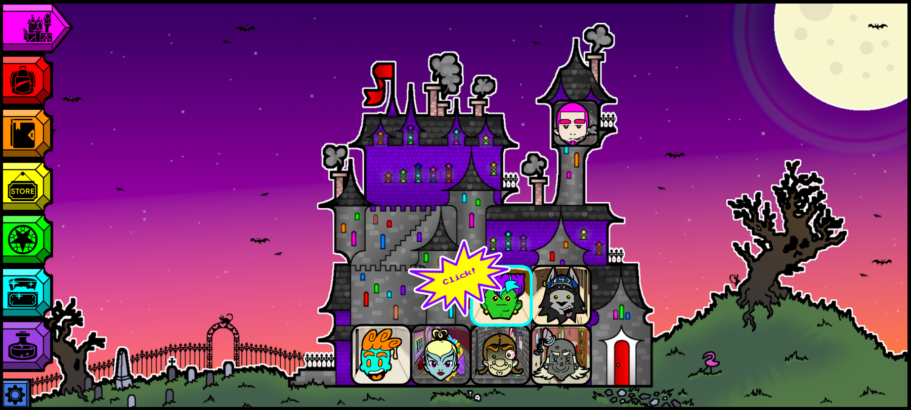 Monsterheart Manor - Episode 11, Page 1: The Boys in a... Band?