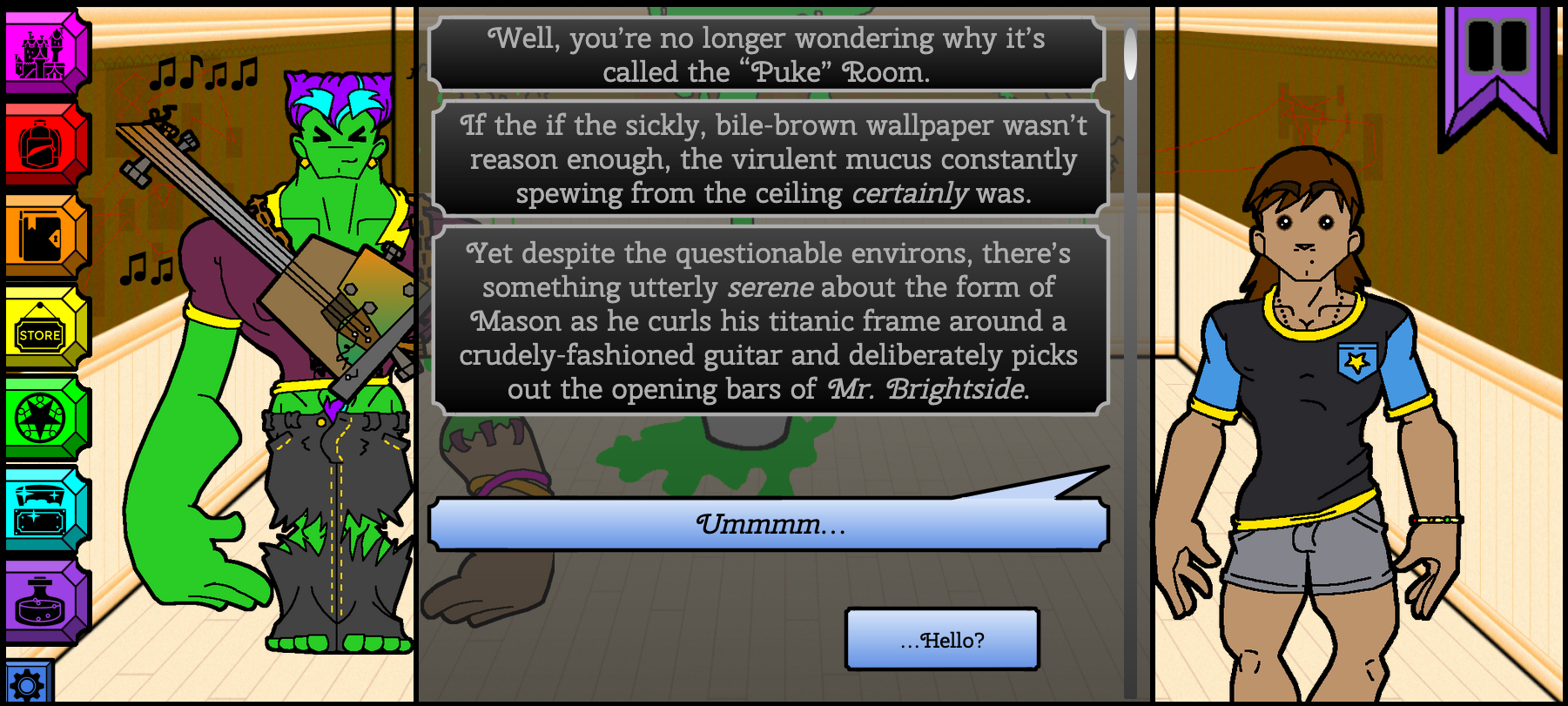 Monsterheart Manor - Episode 11, Page 2: The Boys in a... Band?