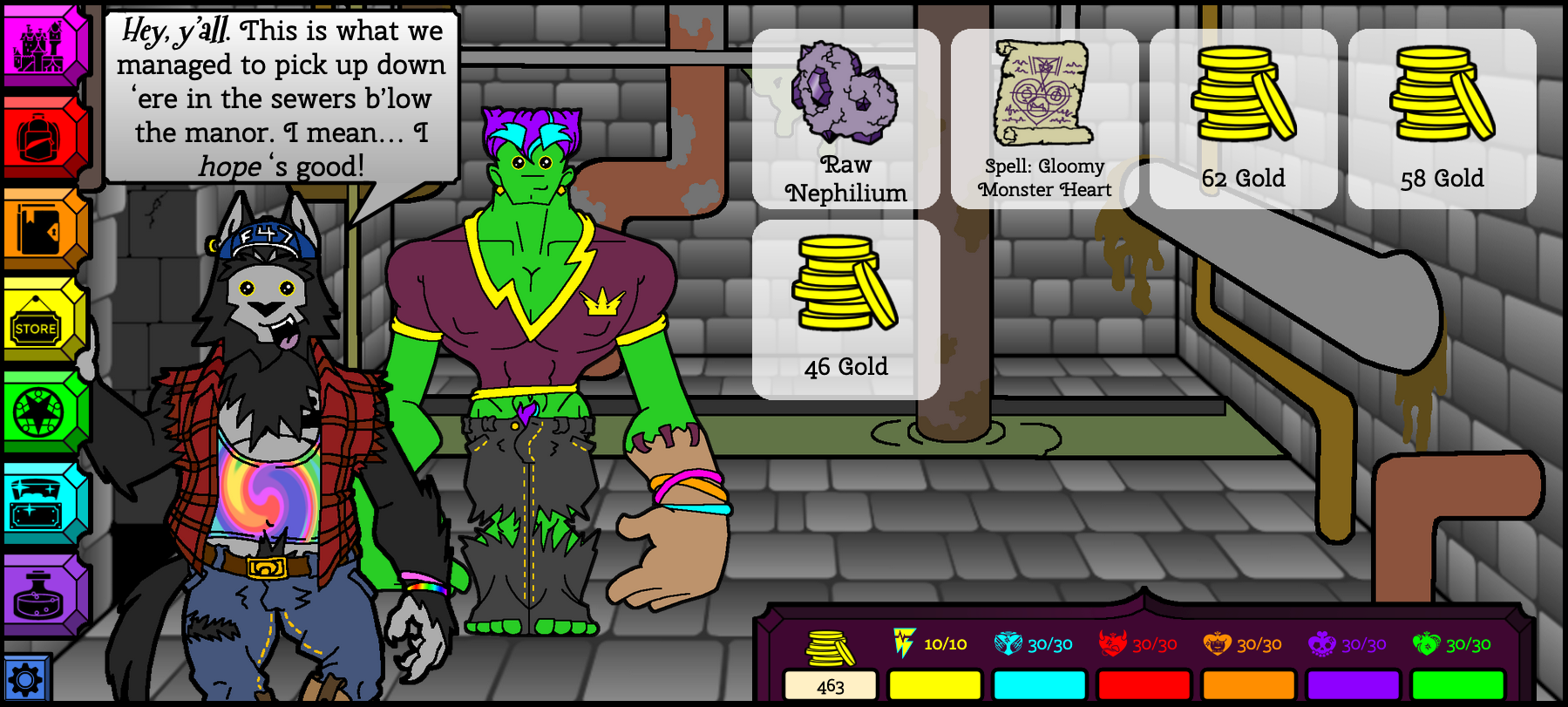 Monsterheart Manor - Episode 12, Page 3: 7/4 Rewards & Summons!