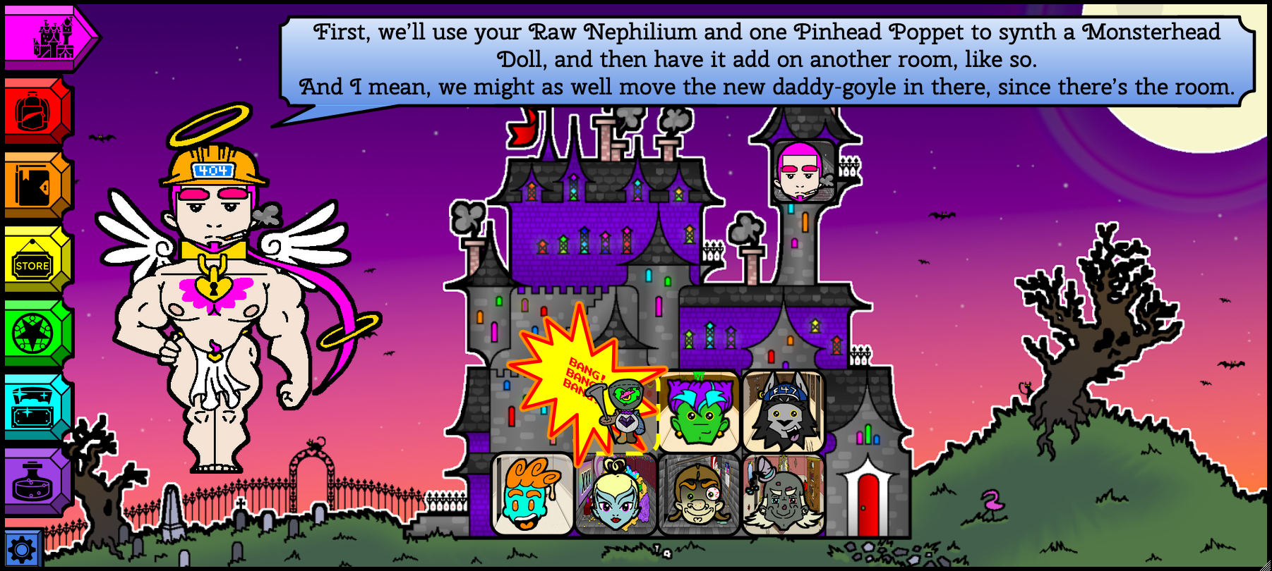 Monsterheart Manor - Episode 12, Page 6: 7/4 Rewards & Summons!