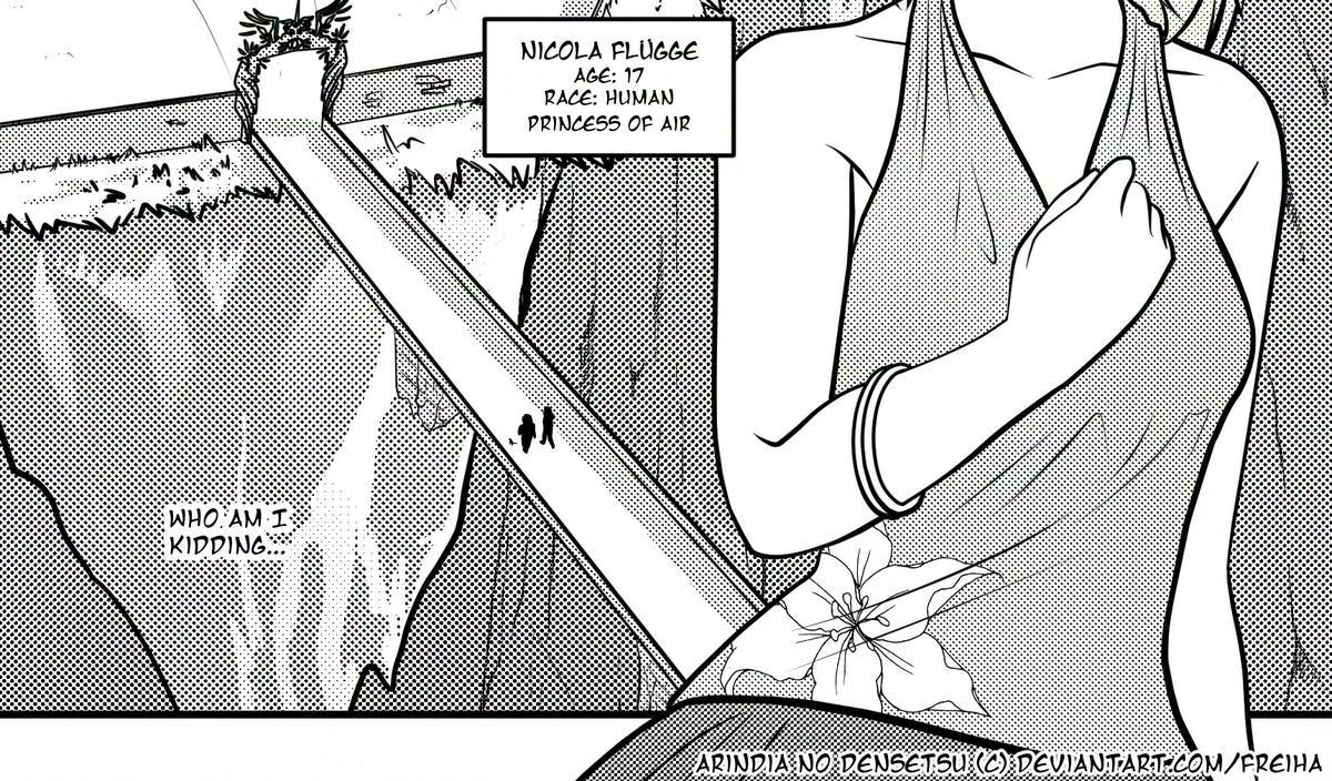 Arindia no Densetsu - Episode 2, Page 1: Chapter 1 - Return to Arindia