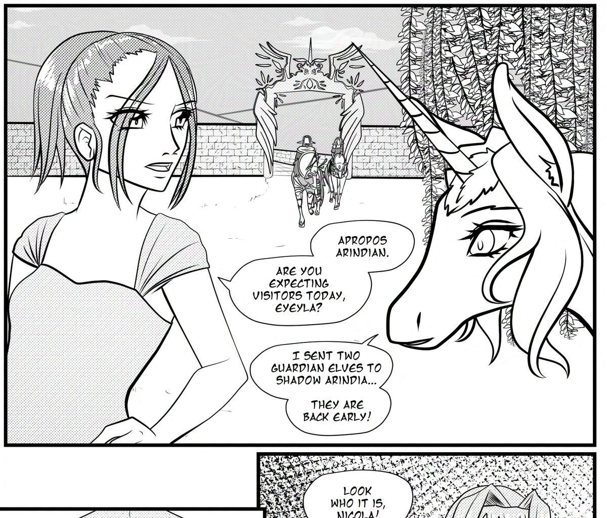 Arindia no Densetsu - Episode 3, Page 4: Chapter 2 - Shadow Arindia