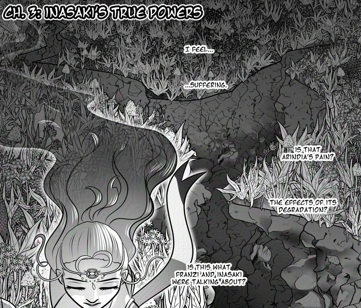 Arindia no Densetsu - Episode 4, Page 1: Chapter 3 - Inasaki's True Powers