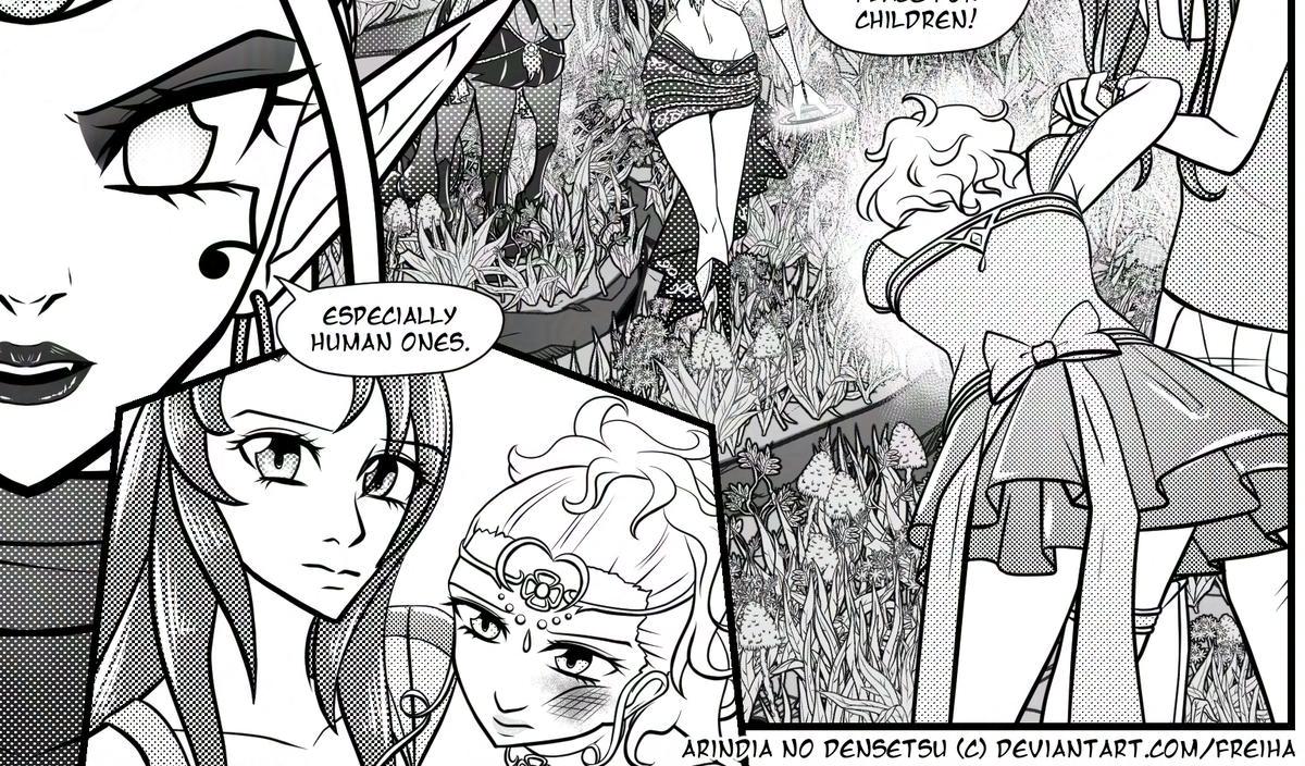 Arindia no Densetsu - Episode 4, Page 11: Chapter 3 - Inasaki's True Powers