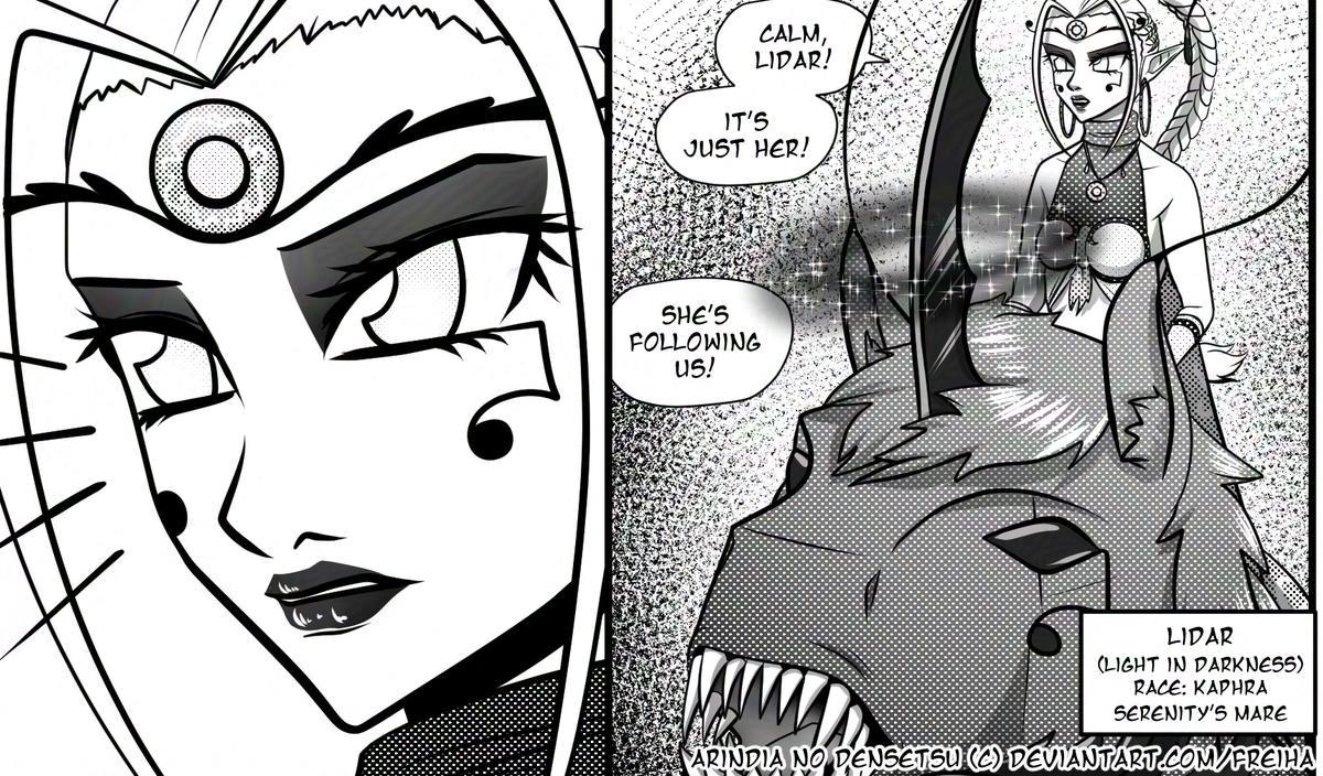 Arindia no Densetsu - Episode 4, Page 12: Chapter 3 - Inasaki's True Powers