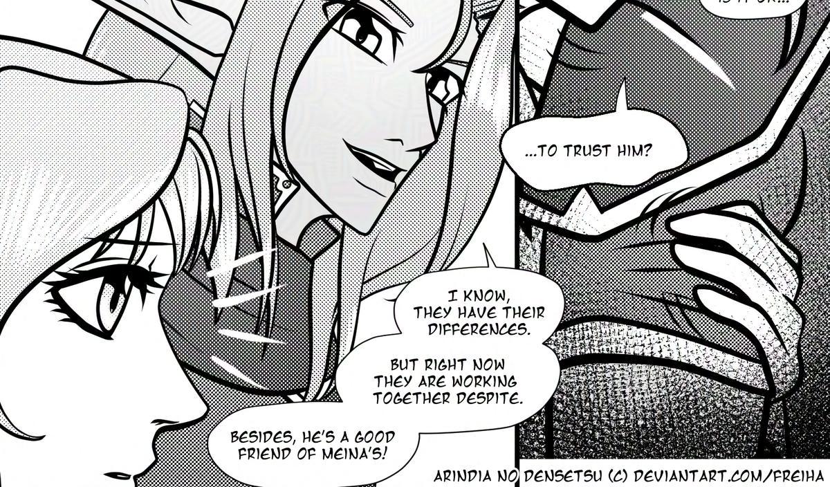 Arindia no Densetsu - Episode 4, Page 16: Chapter 3 - Inasaki's True Powers