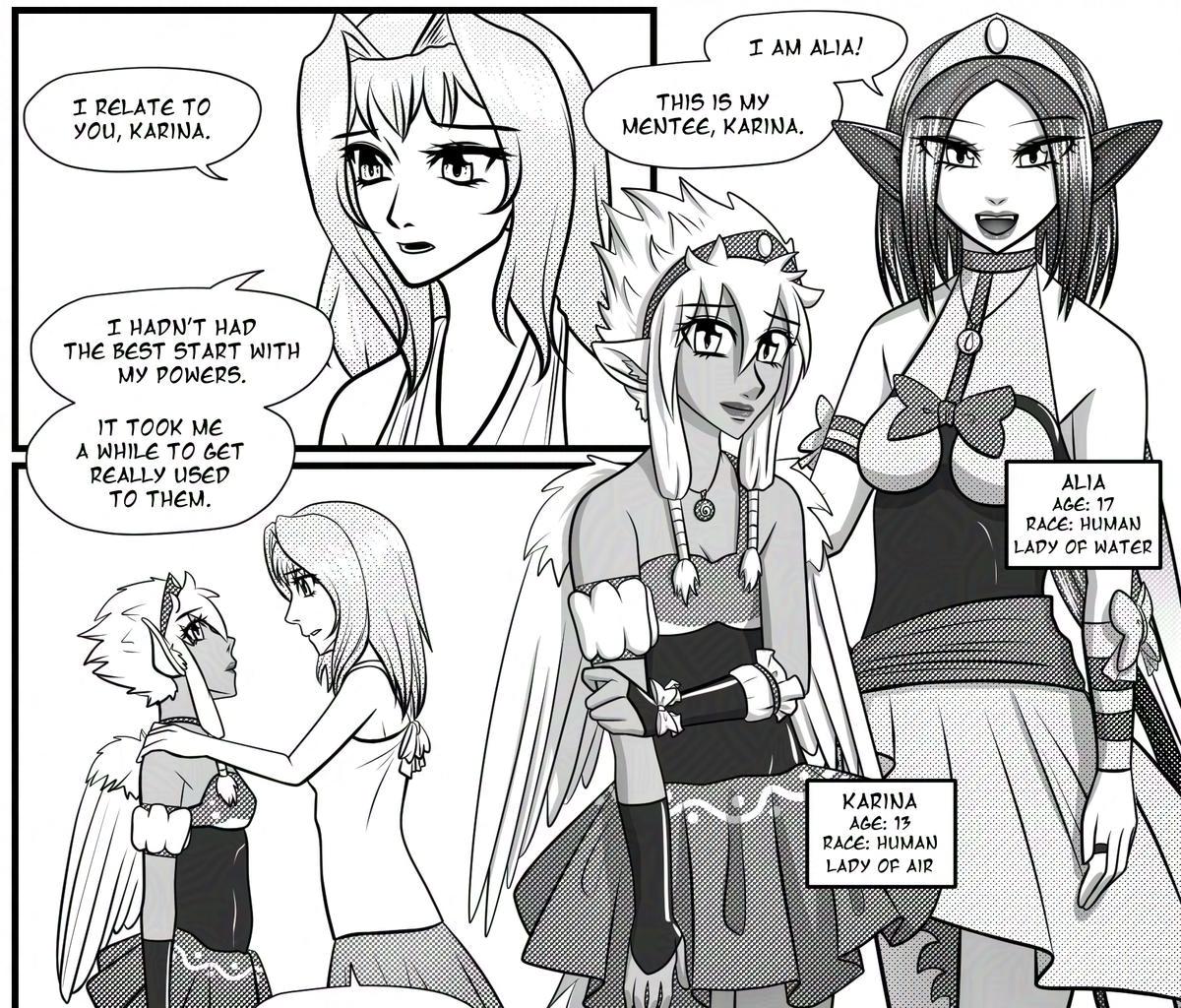 Arindia no Densetsu - Episode 4, Page 21: Chapter 3 - Inasaki's True Powers