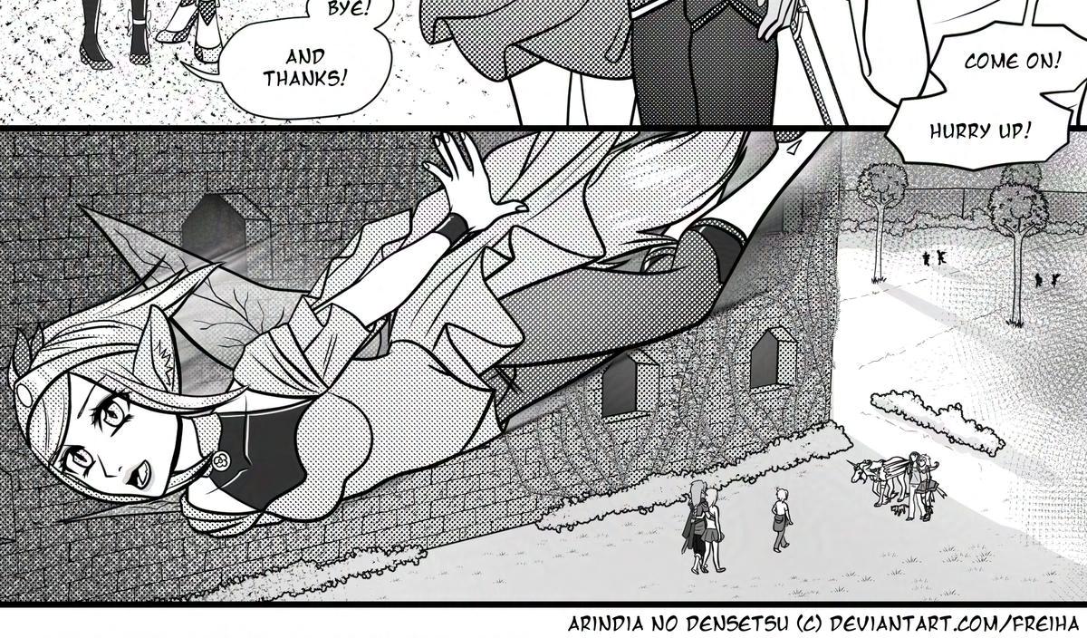 Arindia no Densetsu - Episode 4, Page 22: Chapter 3 - Inasaki's True Powers