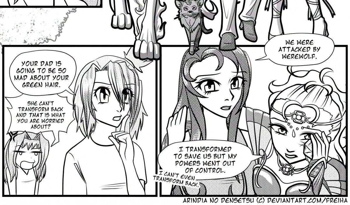 Arindia no Densetsu - Episode 4, Page 23: Chapter 3 - Inasaki's True Powers