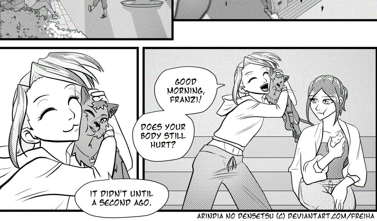 Arindia no Densetsu - Episode 6, Page 1: Chapter 5 - Fallen