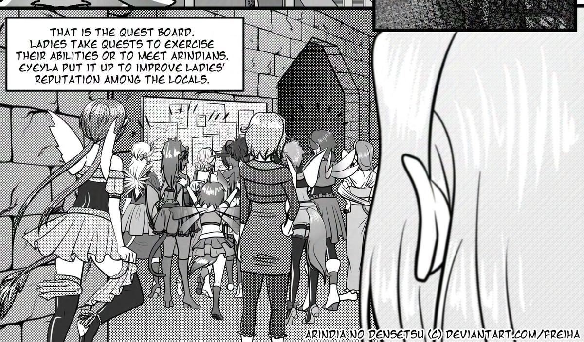 Arindia no Densetsu - Episode 8, Page 2: Chapter 7 - A New Morning