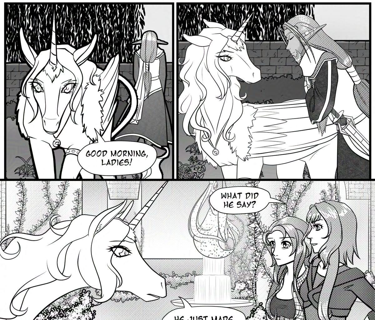 Arindia no Densetsu - Episode 8, Page 9: Chapter 7 - A New Morning