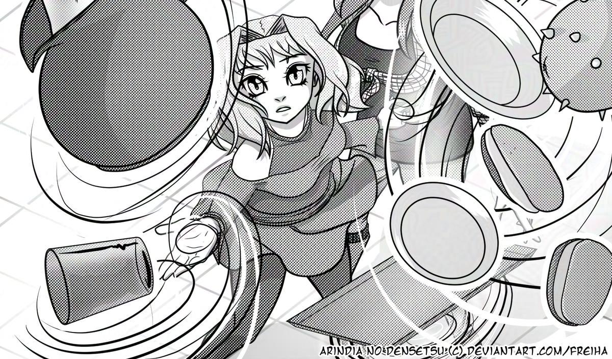 Arindia no Densetsu - Episode 8, Page 14: Chapter 7 - A New Morning