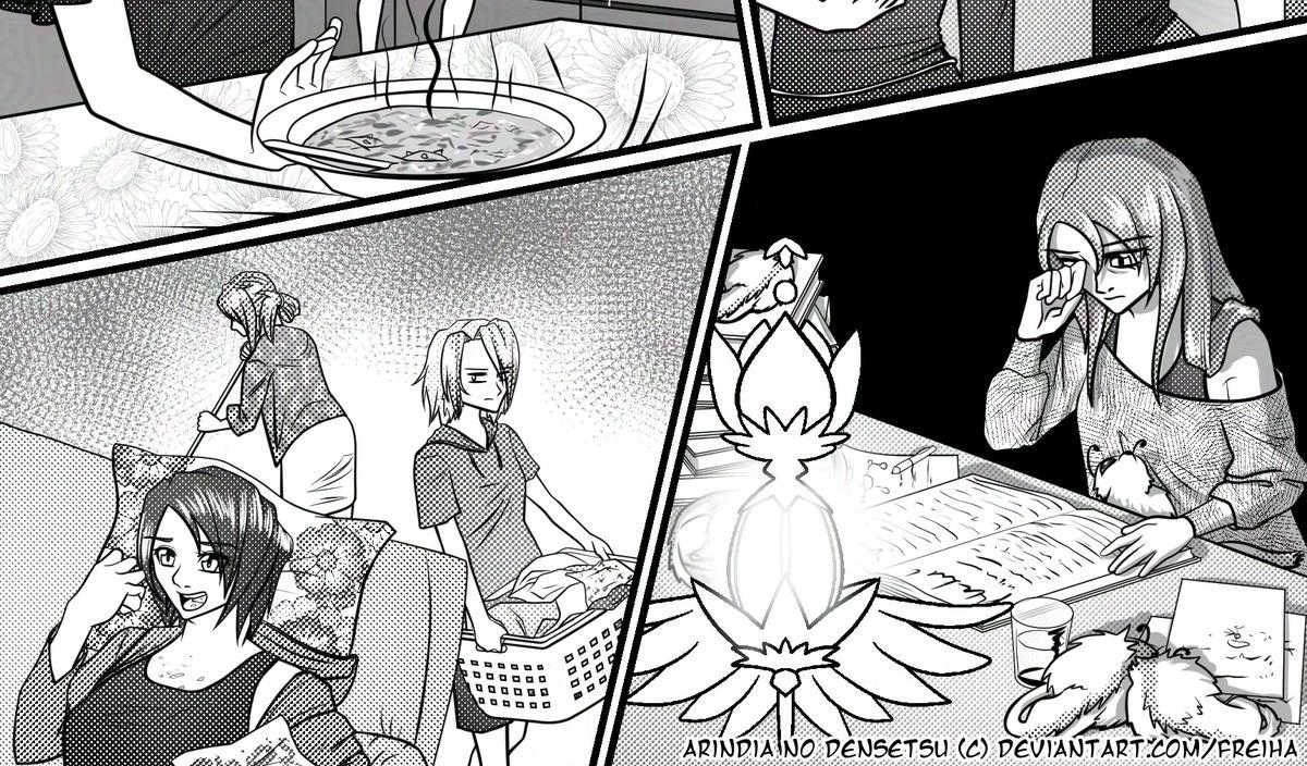 Arindia no Densetsu - Episode 8, Page 18: Chapter 7 - A New Morning