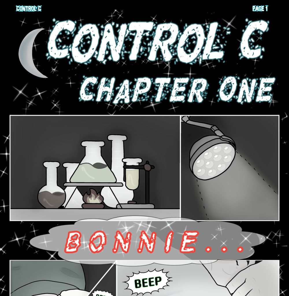 Control C - Episode 1, Page 1: 1.1