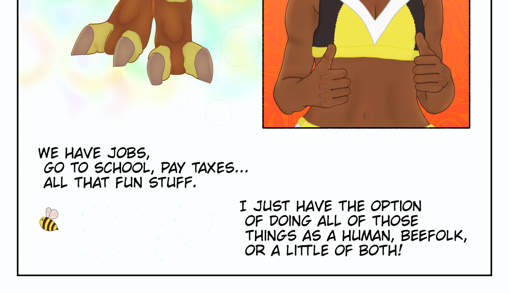 Control C - Episode 2, Page 3: Zinnia Explains Shapeshifting!