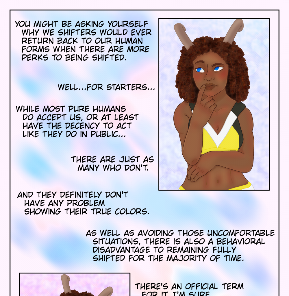 Control C - Episode 2, Page 5: Zinnia Explains Shapeshifting!