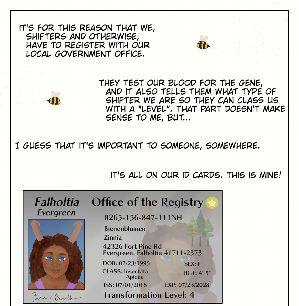 Control C - Episode 2, Page 6: Zinnia Explains Shapeshifting!