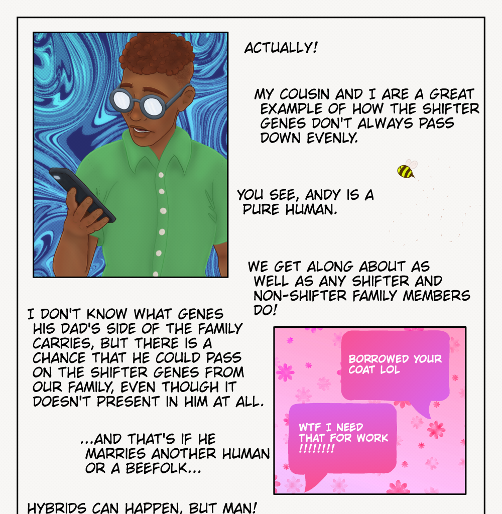 Control C - Episode 2, Page 7: Zinnia Explains Shapeshifting!