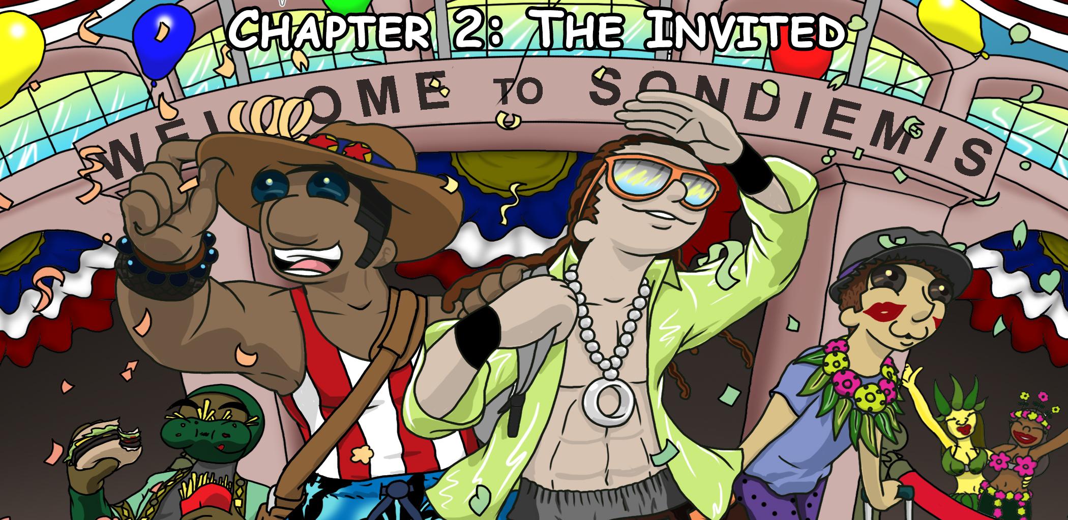 Star Squad - Episode 2, Page 1: Ch. 2 - The Invited