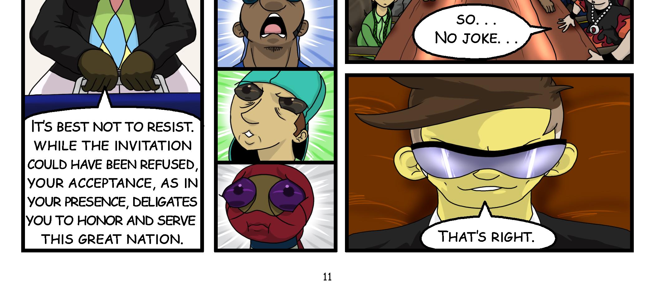 Star Squad - Episode 2, Page 12: Ch. 2 - The Invited